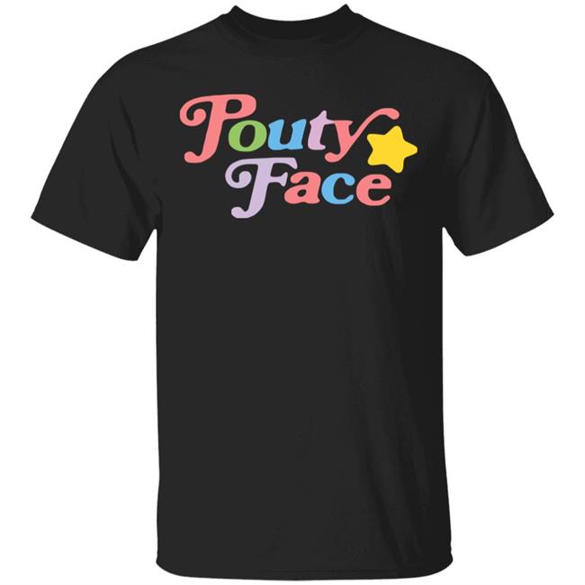 Pouty Face Rainbow Blue Hoodie Addison Rae Merch Pouty Face Rainbow sweatshirt T Shirt