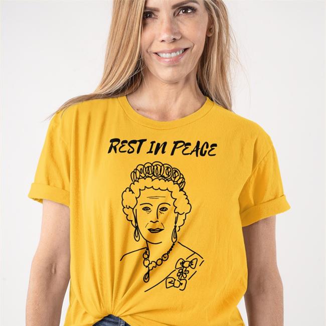 R.I.P Queen Alizabeth II Hoodied Sweatshirt White