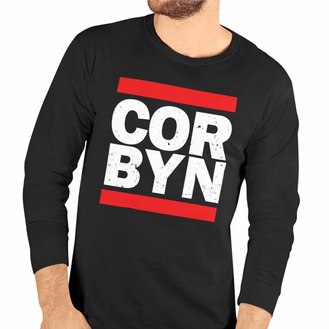 Tom Phillips Black Jeremy Corbyn Shirt