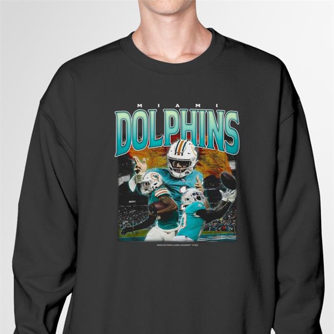 Miami Dolphins By Game Changers Tee Shirt Gamechangers Merch