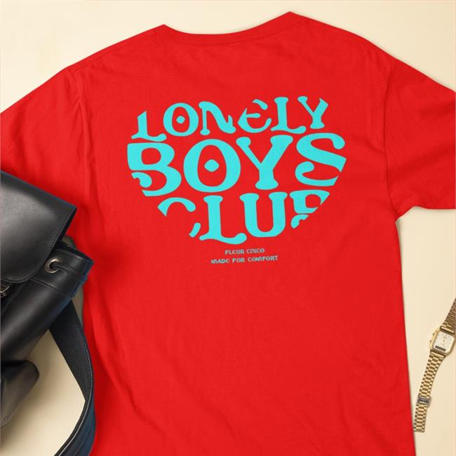 Fleurcinco Store Fleur Lonely Boys Club Tees Black