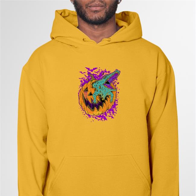 Black Jack O' Gator Hoodie Gatorsdaily Store Jack O' Gator Hoodie Gatorsdaily Black