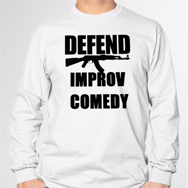 Defend Improv Comedy Tee Tom Cecil Scopgieb