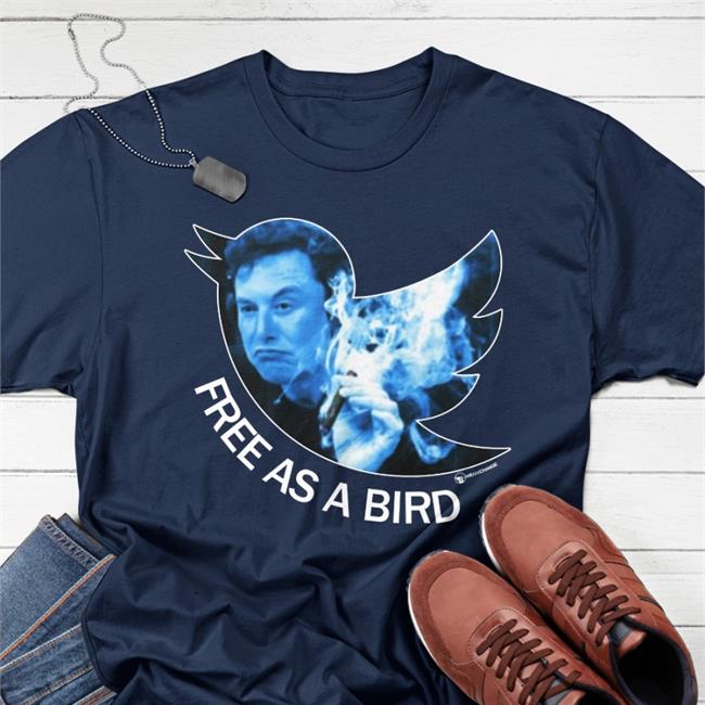 Luke Rudkowski Elon Musk Free As A Bird Funny T Shirt Tweet