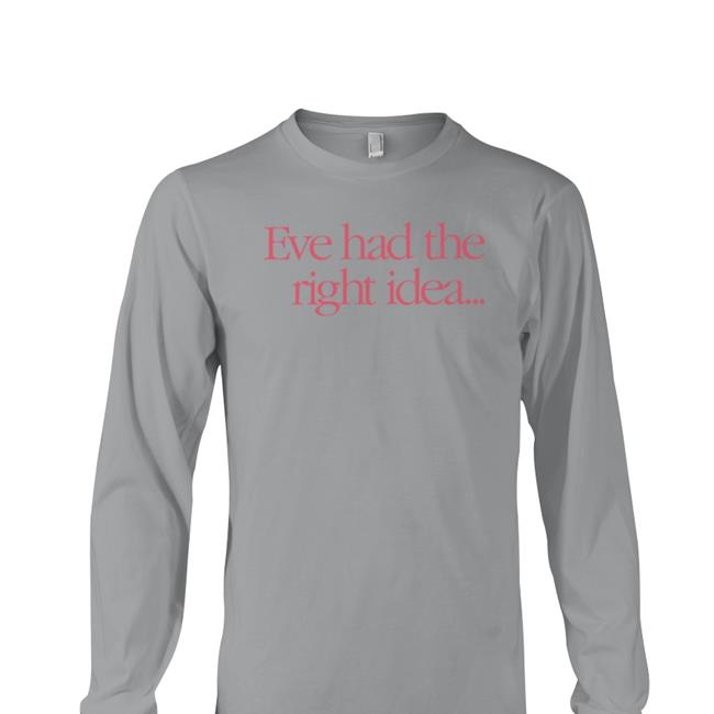 Eve Jobs Wears Eve Had The Right Idea Tee At Wsj. Magazine Event In Paris
