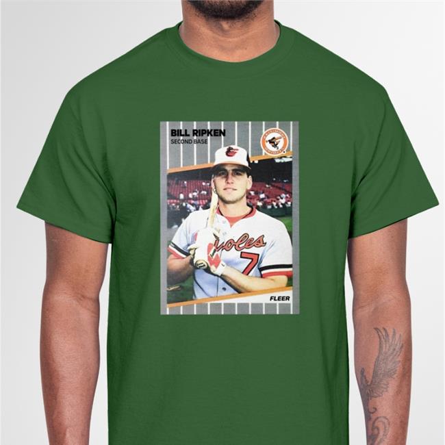 Billy Ripken Fuck Face Card Shirt Baltimore Orioles Clue Heywood
