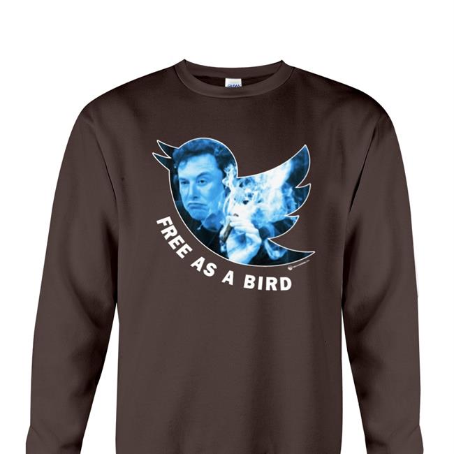 Elon Musk Free As A Bird Tee Shirt