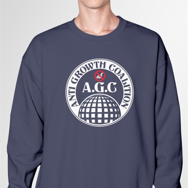 Anti Growth Coalition Hoodie Balcony Shirts