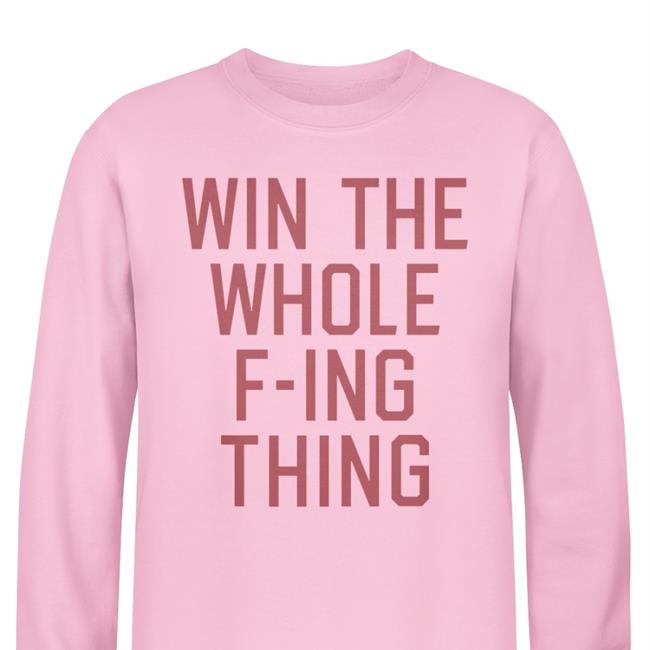 Homage Merch Zack Meisel Win The Whole Fing Thing Shirt