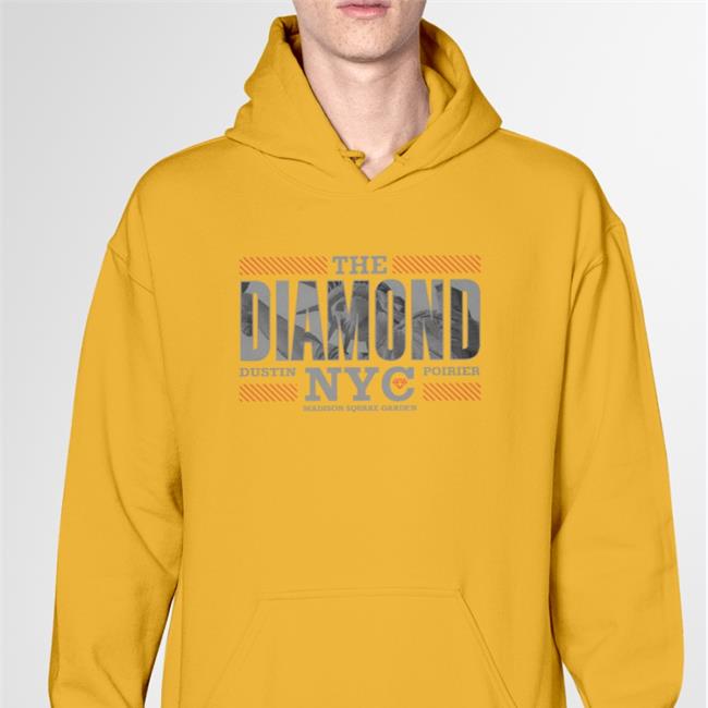 The Diamond Dustin Poirier Nyc Madison Square Garden Hoodie