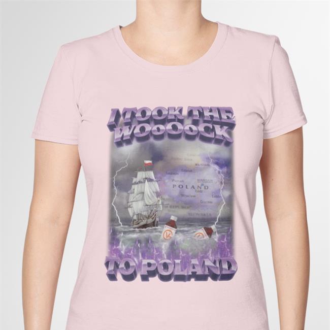 I Took The Woooock To Poland Shirt Swagstimulus.Com Tiktok Swag Stimulus Merch