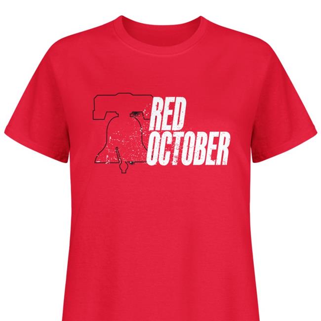 Jake Tapper Philadelphia Phillies Bell Red October Sweatshirt Red