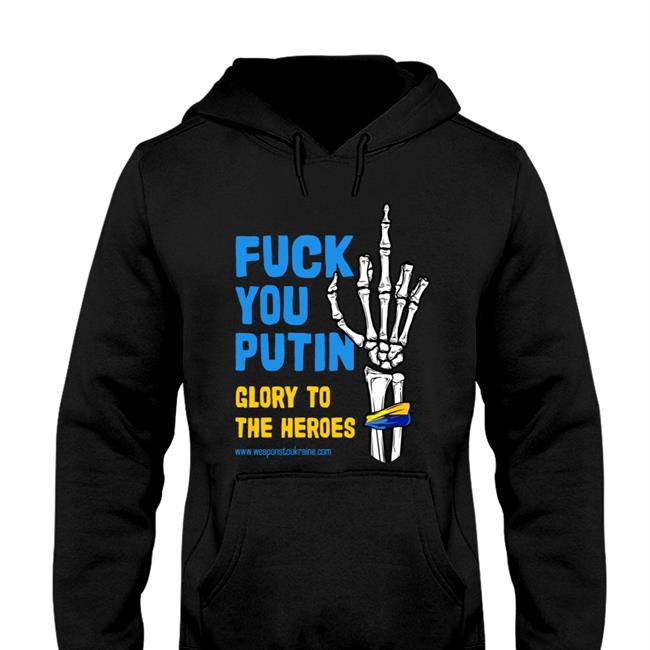 Jana Cernochova Kyivpost Fuck You Putin Glory To The Heroes Shirt