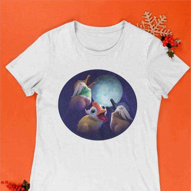Blizzard Gear Merch World Of Warcraft Three Duck Moon Shirt Warcraft