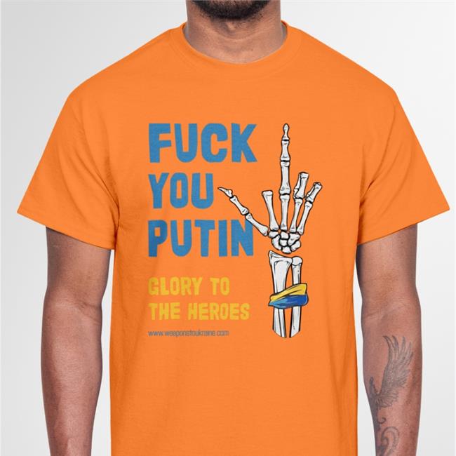 Weaponstoukraine Fuck You Putin Glory To The Heroes Sweatshirt Jana Cernochova
