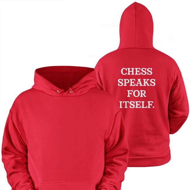 Black Levy Chess Speaks For Itself Shirt