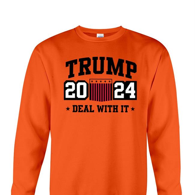 Trump 2024 Deal With It Long Sleeve Shirt