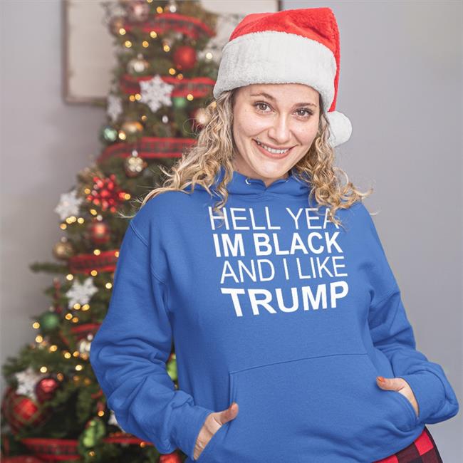 Zeek Arkham Hell Yeah, I’M Black And I Like Trump Tee Shirt Maga Republicans