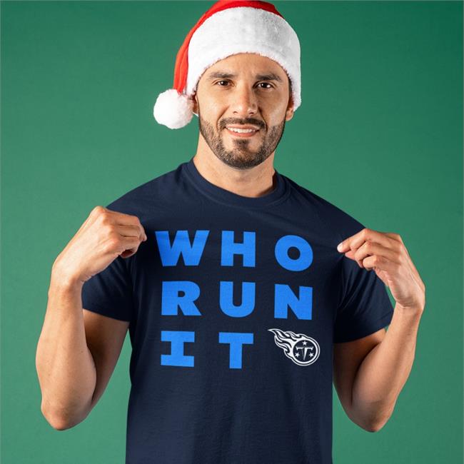Tennessee Titans Who Run It Sweatshirt Dj Paul Three6mafia