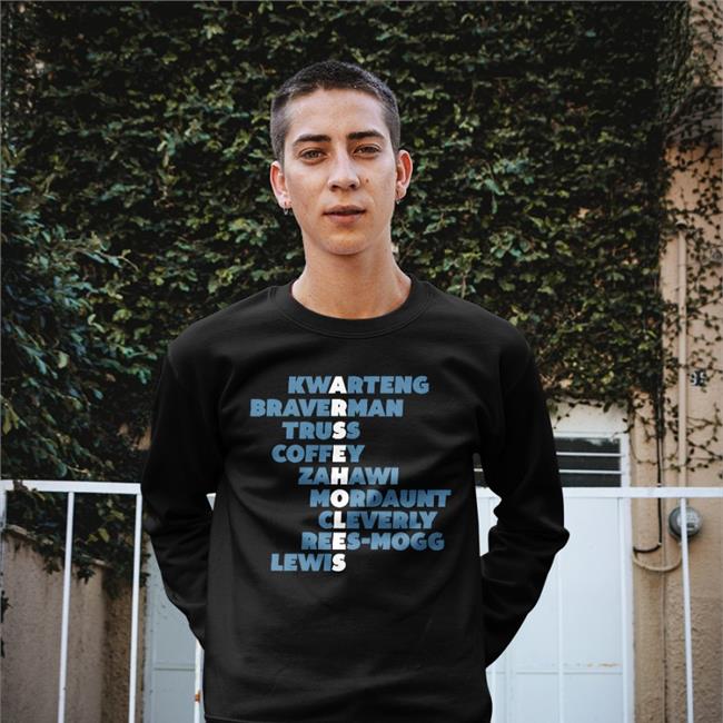 Arseholes Kwarteng Braverman Truss Coffey Zahawi Mordaunt Cleverly Rees-Mogg Lewis T Shirts