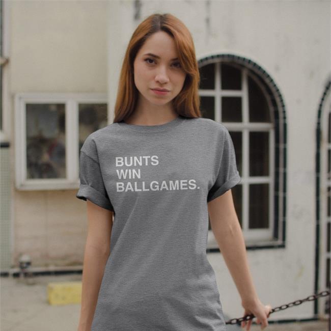 Bunts Win Ballgames Hoodie Royal