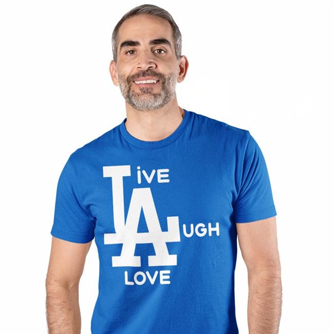 Live Laugh Love Shirt Royal Thegoodshirts Store