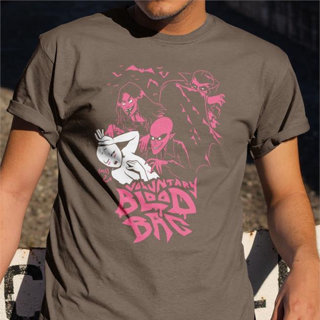 Voluntary Blood Bag Long Sleeve T Shirt Theyetee