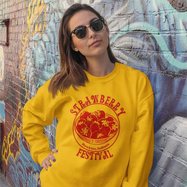 Strawberry Hawkins Indiana Festival Shirt Milevenluver Stranger Things