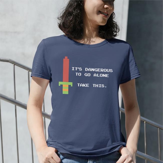 Legend of Zelda Crackhead It's Dangerous To Go Alone Take This Sweatshirt
