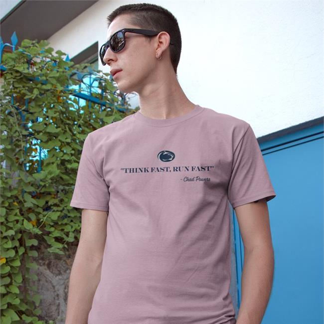 Think Fast Run Fast Chad Powers Shirt Onwardstate