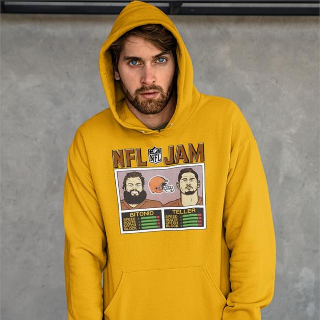 Nfl Jam Browns Bitonio And Teller Hoodie Hayden Grove