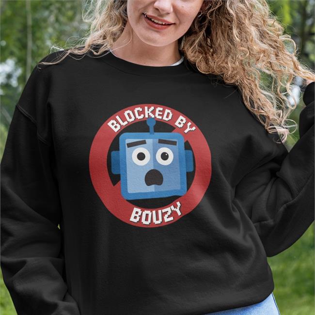 Nosysknows Merch Popcorned Planet Blocked By Bouzy Sweatshirt