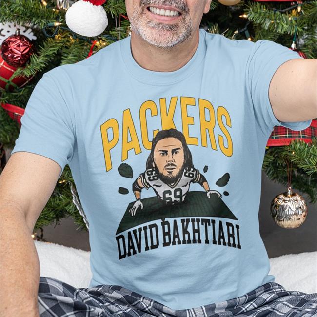 Packers #69 Bakhtiari Breakthrough Tee Shirt