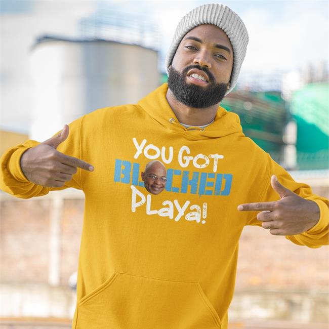 You Got Blocked Playa Sweatshirt You Got Blocked Playa Shirt Prowrestlingtees Merch Teddy Long