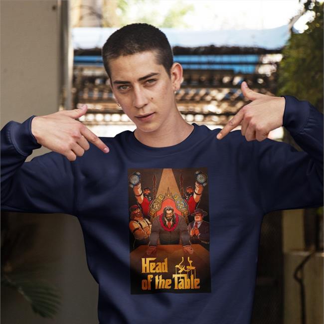 Nadia Ramlan Head Of The Table Long Sleeve Tee Shirt WWEFanArt