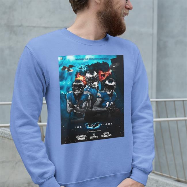Welcome To A World With Endzones The Dark Knight Shirt