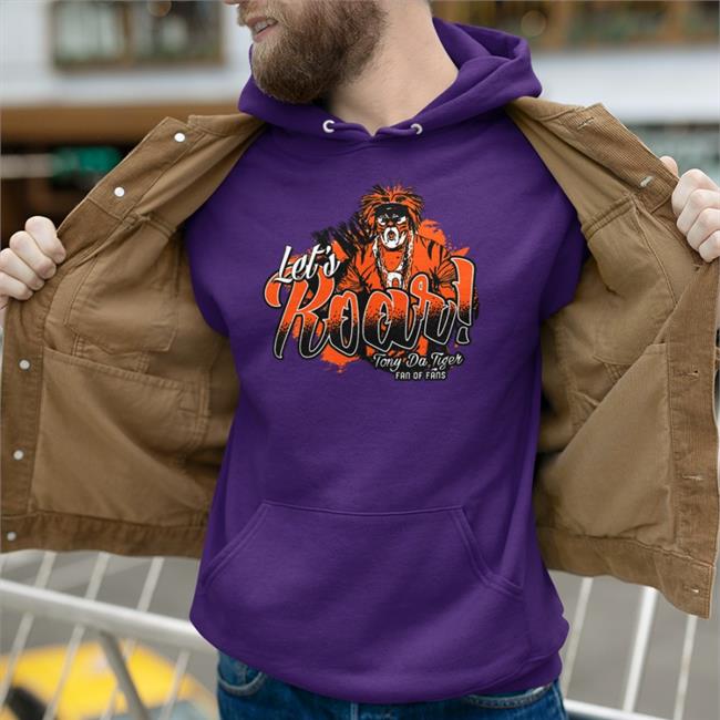 Cincy Shirts Store Let's Roar Tony Da Tiger Shirt