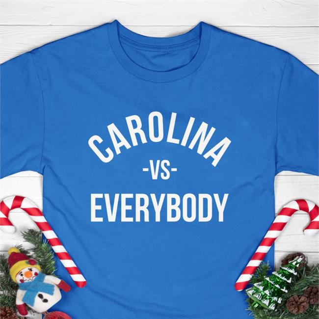 Carolina Vs Everybody Shirt Gc Supply Merch Mrs Hopkins