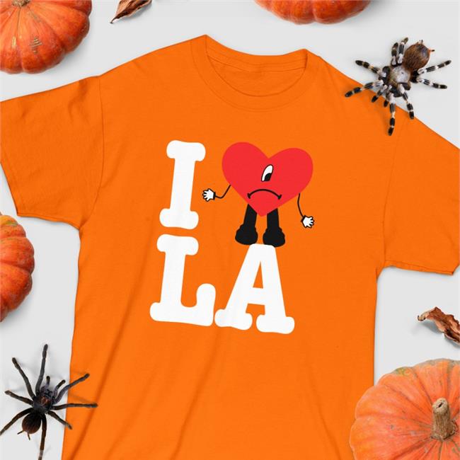 Bad Bunny Tour Merch I Love Los Angeles Shirt