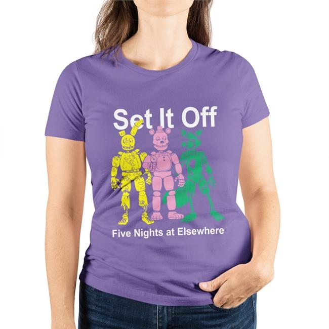 Setitoffband Merch Set It Off Five Nights At Elsewhere Shirt Black