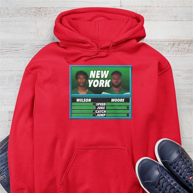 Wilson X Moore Nba Jam Shirt New York Broadway Jets Merch