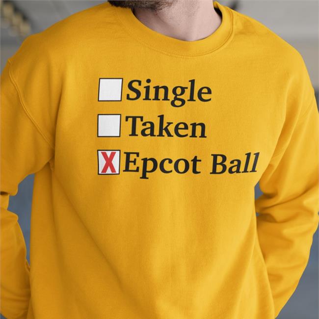 FakeDisneyFact Single Taken Epcot Ball T Shirt