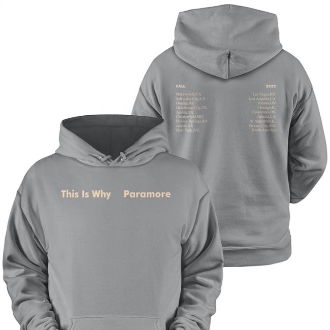 This Is Why Paramore Sweatshirt Paramore Merch