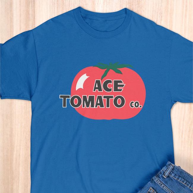 White Super 70S Sports Store Ace Tomato Co T Shirt