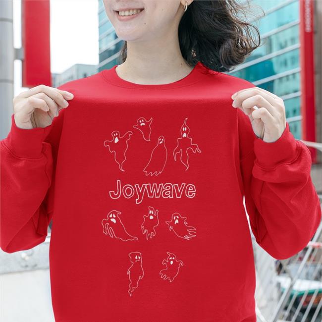 Joywave Mech Glow In The Dark Ghost Sweatshirt Black