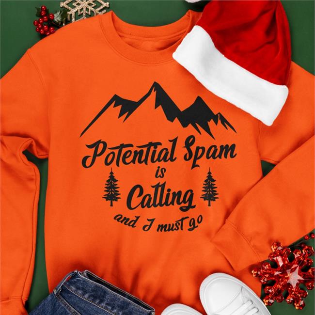 Potential Spam Is Calling Tee White