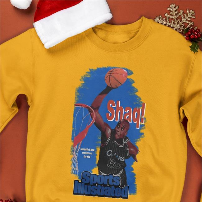 Rob Beckett Shaq Sports Illustrated Sweatshirt Orlandomagic Shop