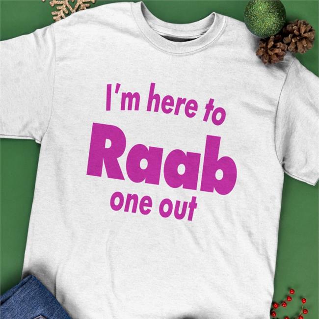 Labourdesign I'm Here To Raab One Out Long Sleeve T-Shirt White