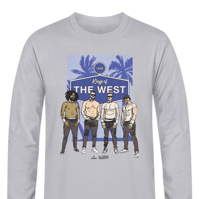 Hanser Alberto Wearing Kings Of The West Tee Shirt Royal
