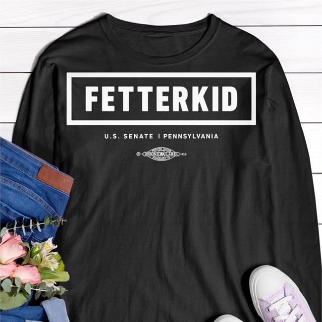 John Fetterman Store Fetterkid Toddler Hoodie Black